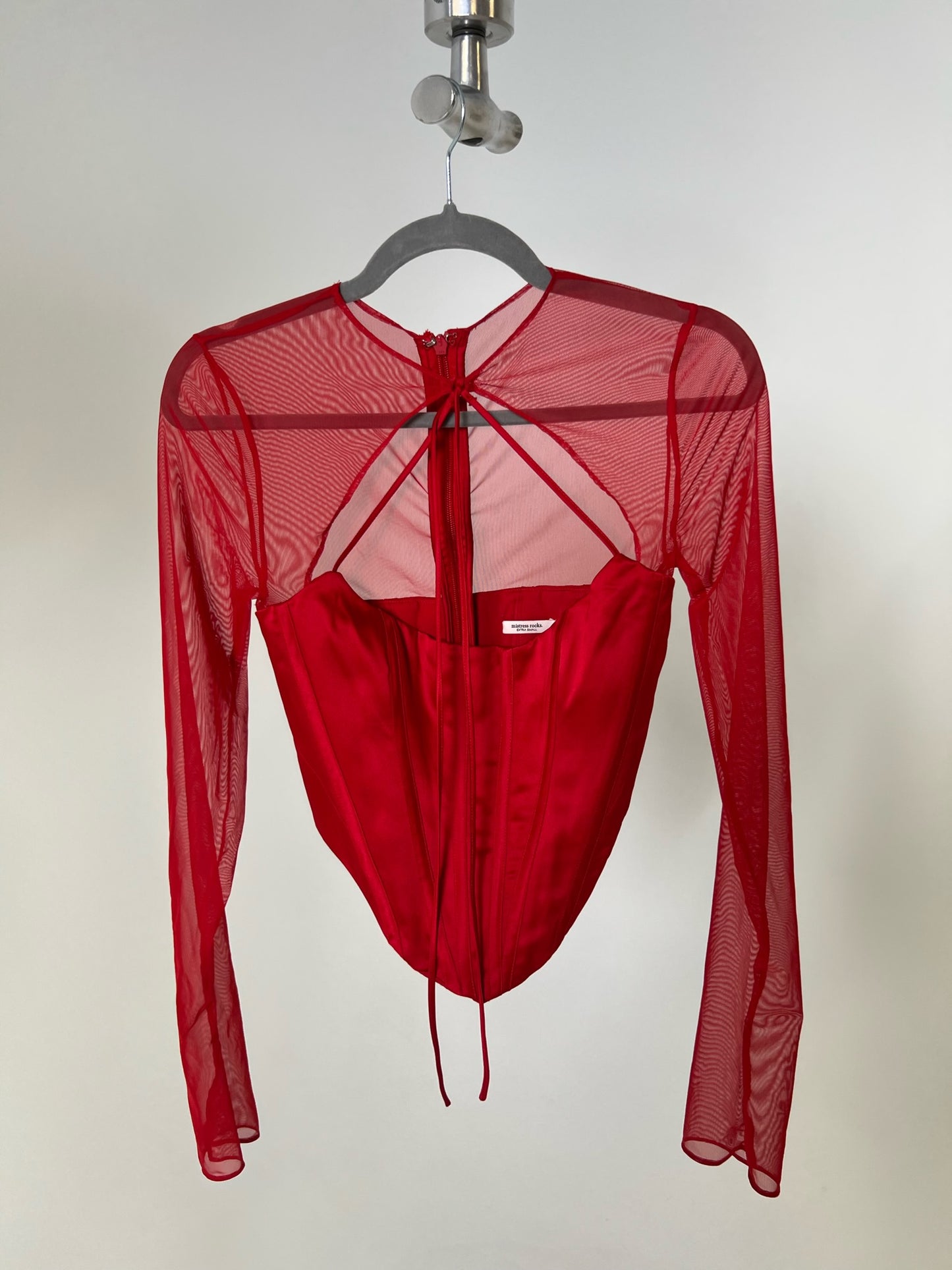 Mistress Rocks Know You Long Sleeve Corset