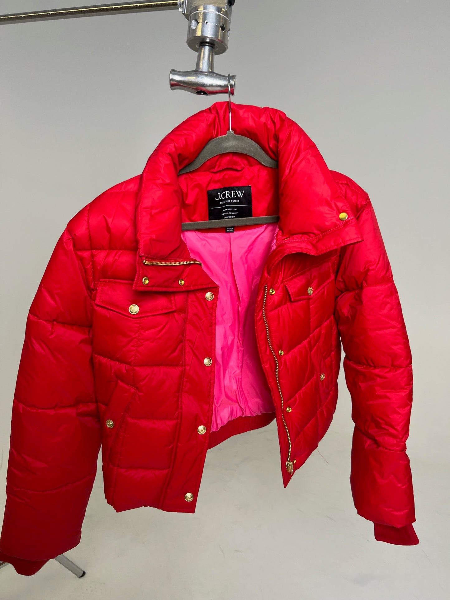 J.Crew Women's Cropped Puffer Jacket