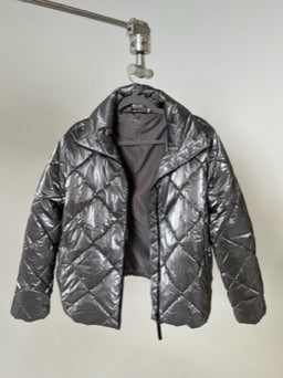 Lou and Grey Shimmer Quilted Puffer Jacket