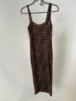 Good American 90s Animal Print Tank Dress