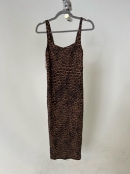 Good American 90s Animal Print Tank Dress