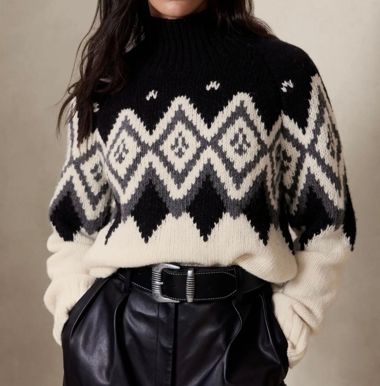 Banana Republic Skye Fair Isle Sweater