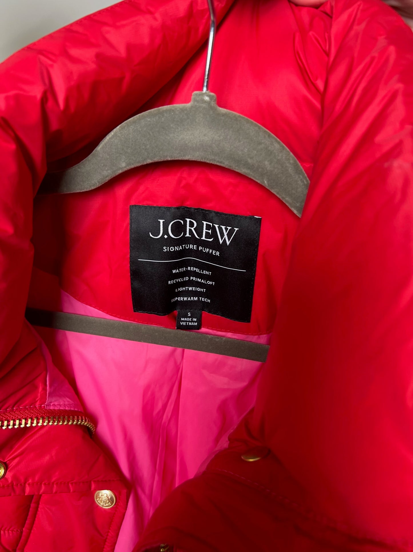 J.Crew Women's Cropped Puffer Jacket
