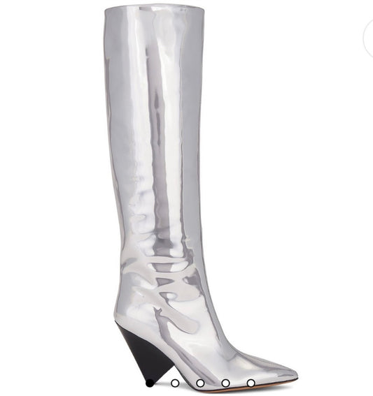 Isabel Marant Silver Boots