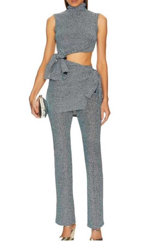 L'Academie Metallic Pant 3 Piece Set