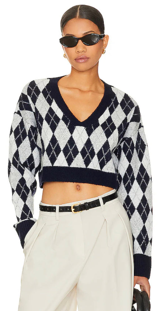 Lovers & Friends Steph Argyle Sweater