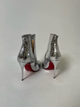 Louboutin So Kate Silver Booties