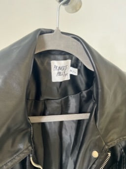 Princess Polly Next In Line Faux Leather Biker Jacket