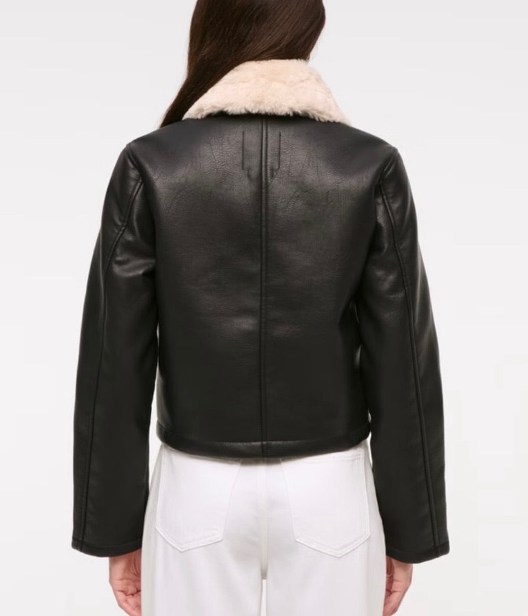 Abercrombie & Fitch Vegan Leather Jacket